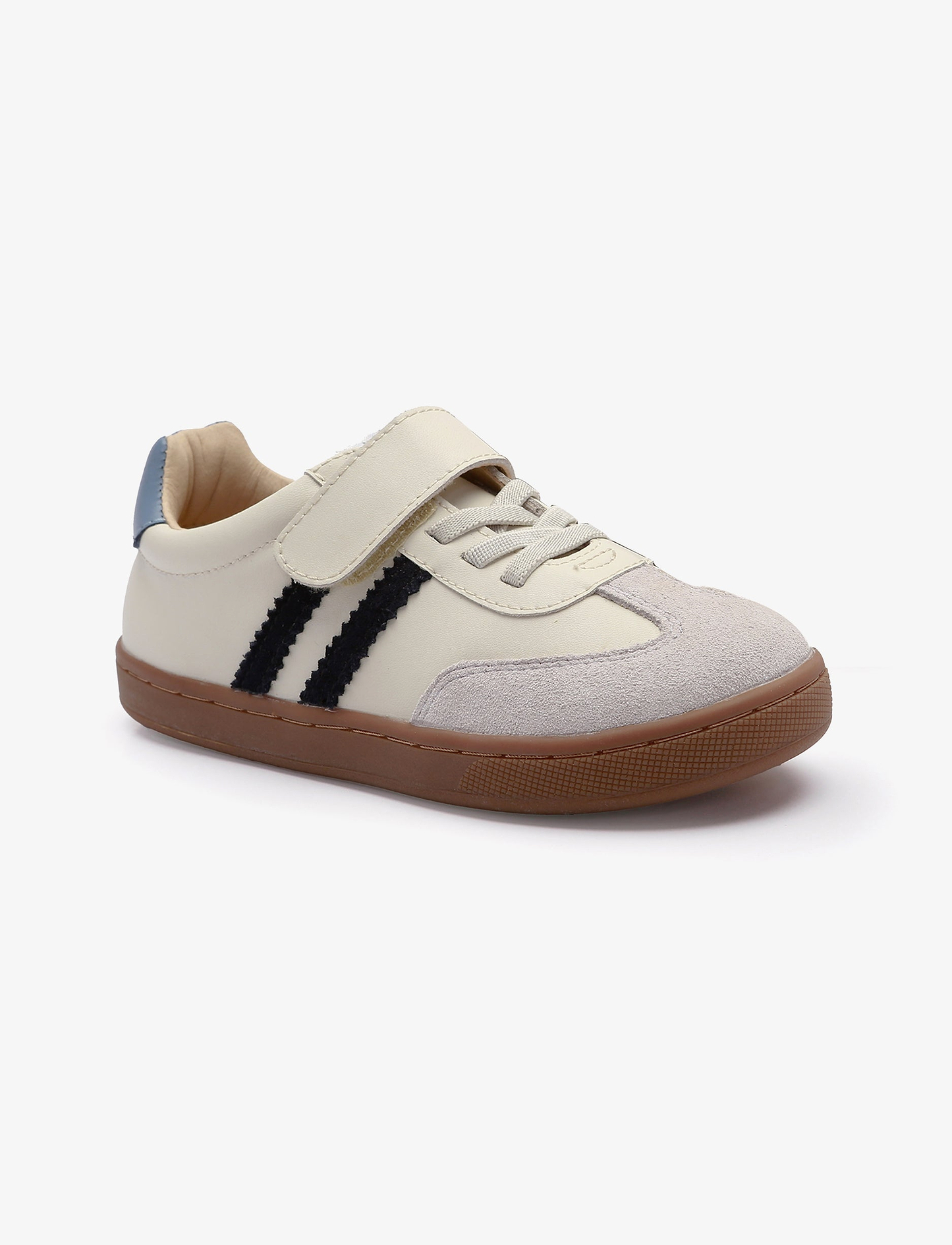 Oldsoles Ace Runner - נעלי סניקרס אולדסולס לילדים בצבע בז' מלוכלך