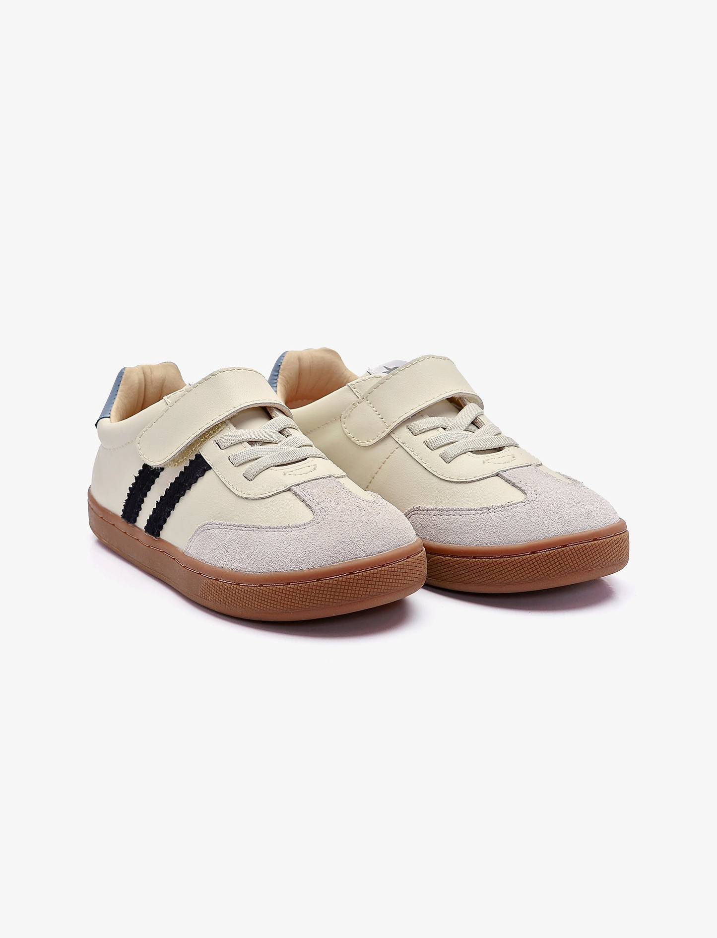 Oldsoles Ace Runner - נעלי סניקרס אולדסולס לילדים בצבע בז' מלוכלך