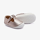 Oldsoles Pave Classic-T - נעלי בובה צעד ראשון אולדסולס לילדים בצבע מטאל ליצ'י