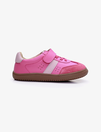 Oldsoles Stylin Barewalk - נעלי סניקרס אולדסולס לילדים בצבע ורוד פוקסיה/ורוד בהיר