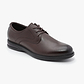Schultz Parker Lace Up Dress Shoes - נעלי אלגנט שולץ לגברים בצבע חום כהה