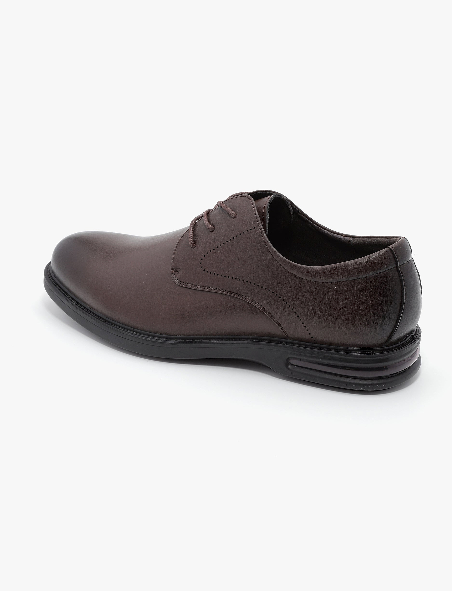 Schultz Parker Lace Up Dress Shoes - נעלי אלגנט שולץ לגברים בצבע חום כהה