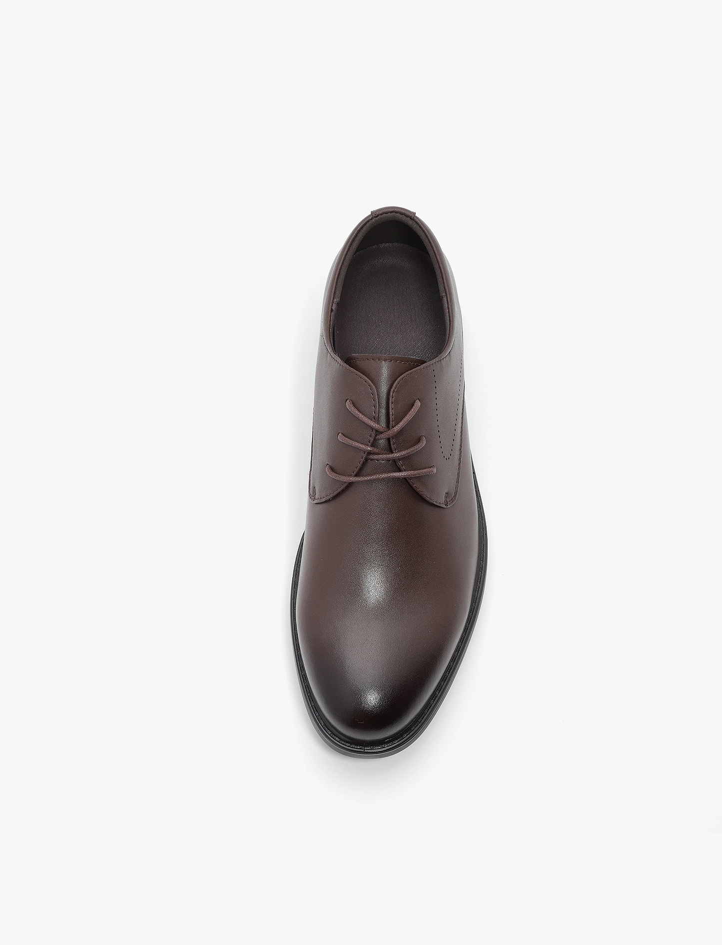 Schultz Parker Lace Up Dress Shoes - נעלי אלגנט שולץ לגברים בצבע חום כהה