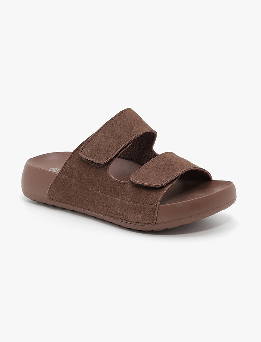 Seventy Nine - כפכפי פלטפורמה איילין סבנטי ניין לנשים בצבע שוקולד