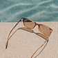 Sunski עם מסגרת ריבועית קלאסית מבית Ventana משקפי שמש יוניסקס