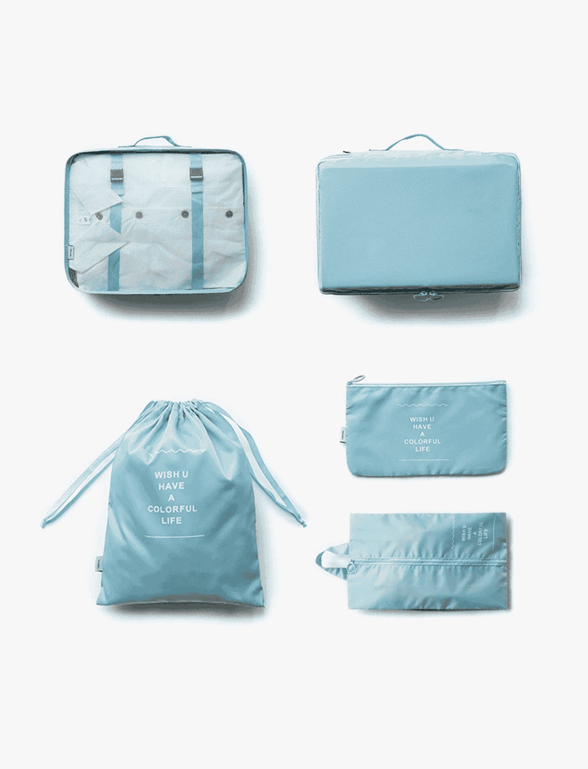 Storage Bag - סט 7 קופסאות אחסון לנסיעות