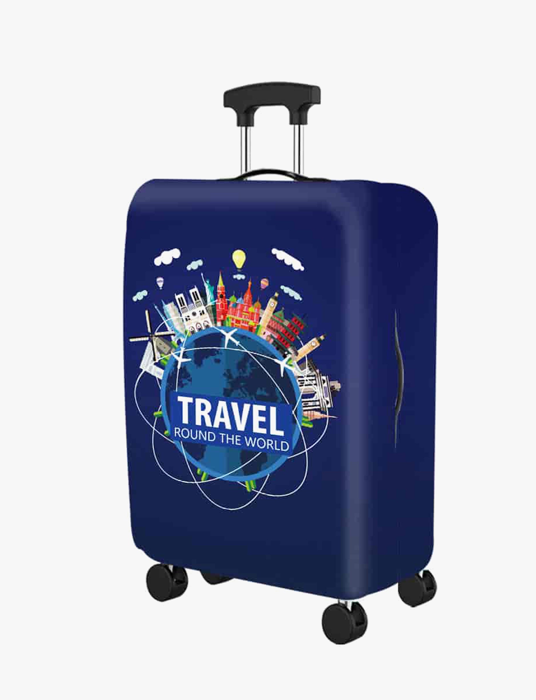 Printed Luggage Cover - כיסוי מודפס למזוודה מידה