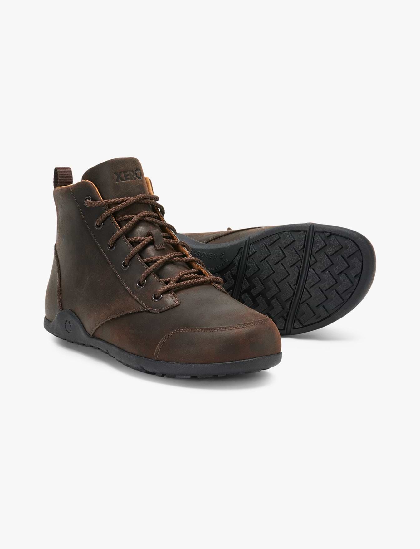 Xero Denver Leather - מגפונים עם שרוכים לגברים