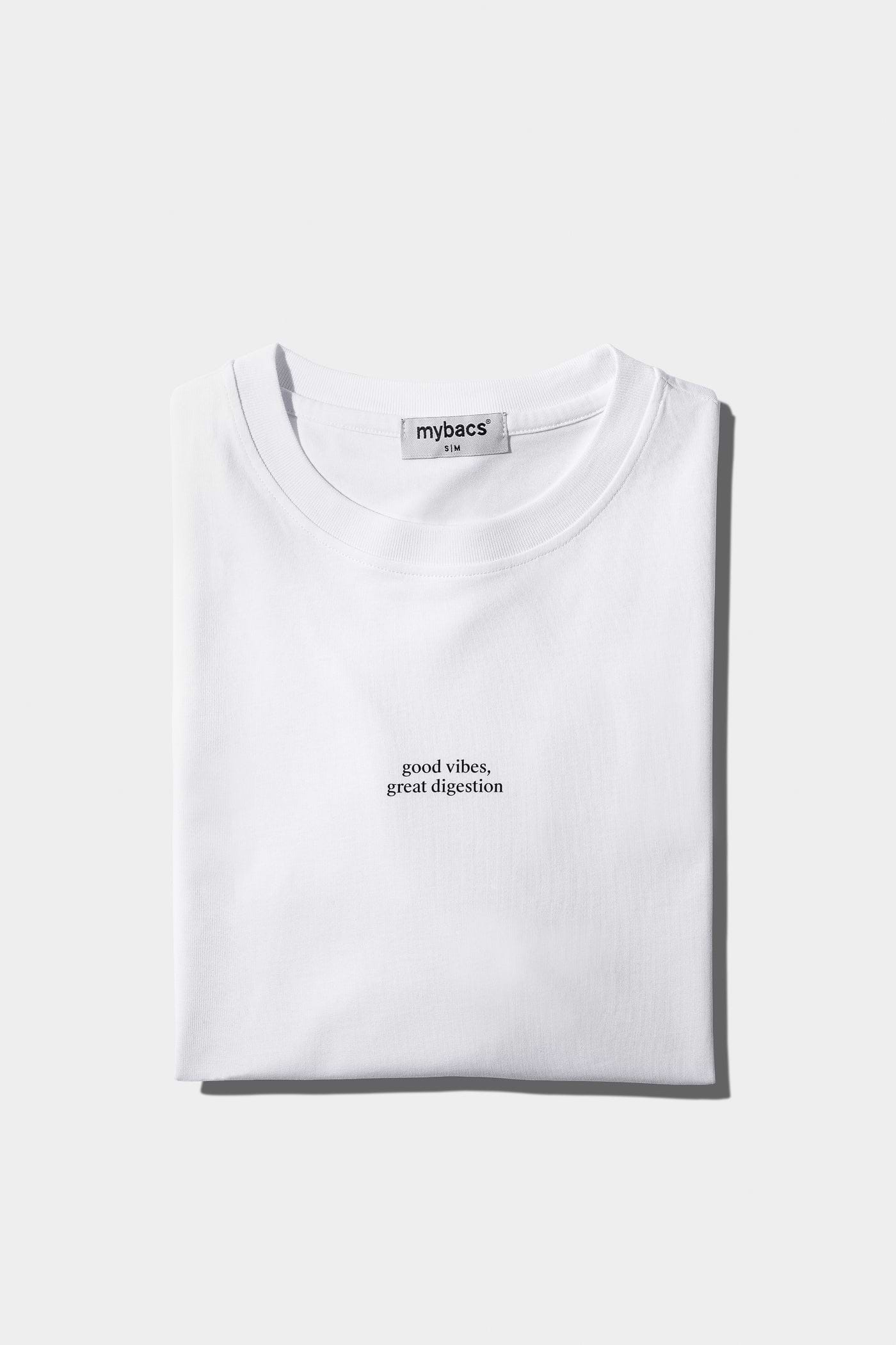 T-Shirt "Good vibes, great digestion"