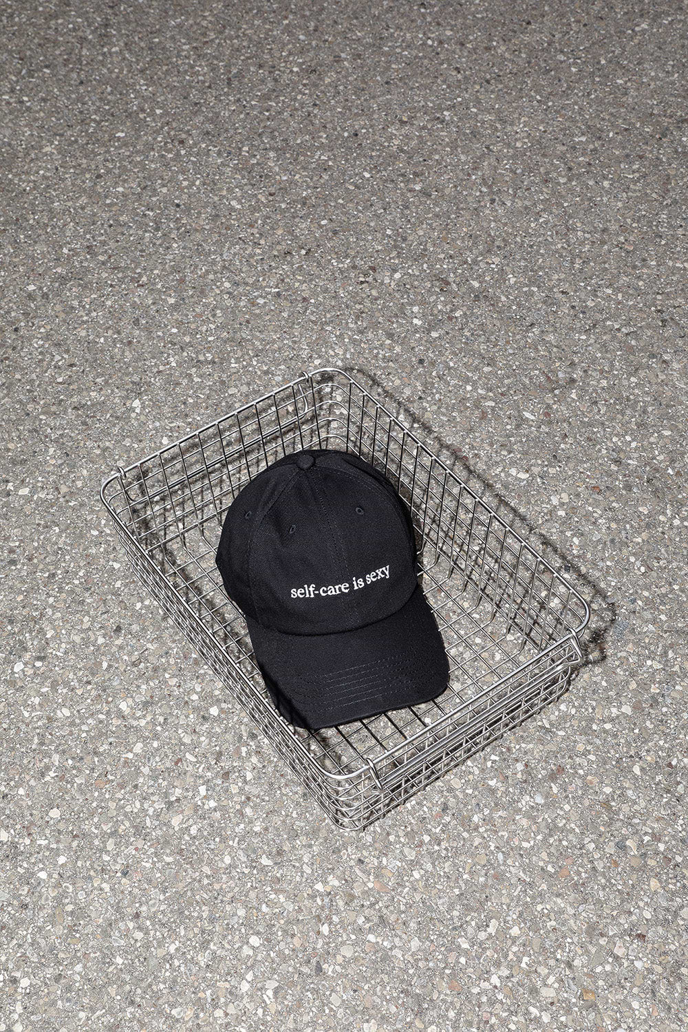 Cap "self-care is sexy" schwarz