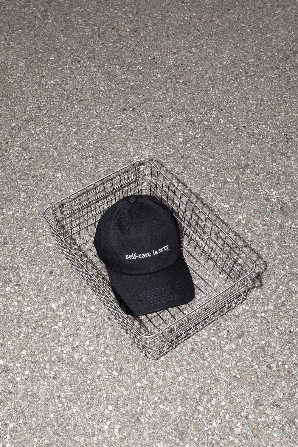 Cap "self-care is sexy" schwarz