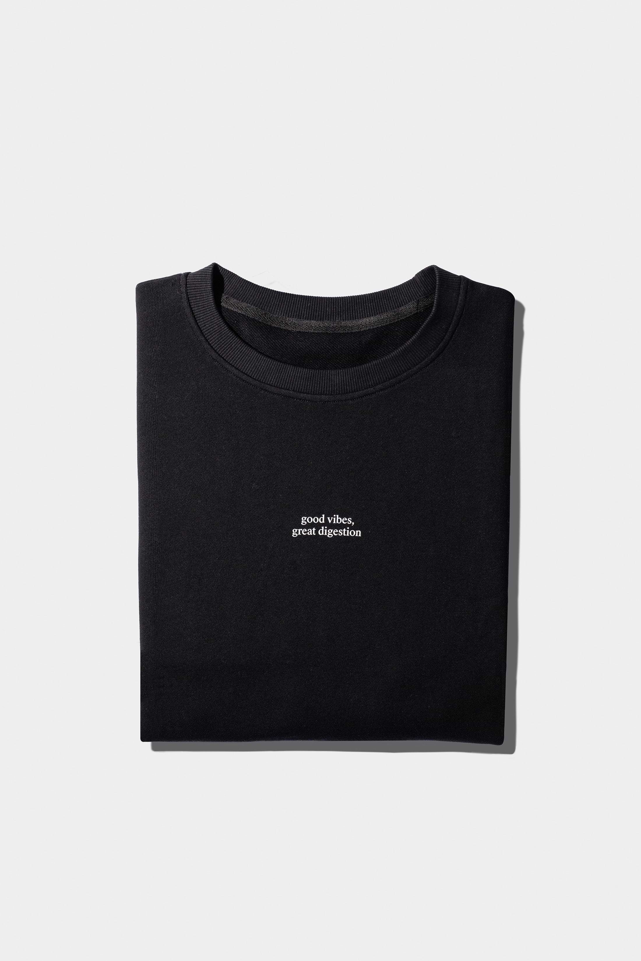 Sweatshirt "Good vibes, great digestion"