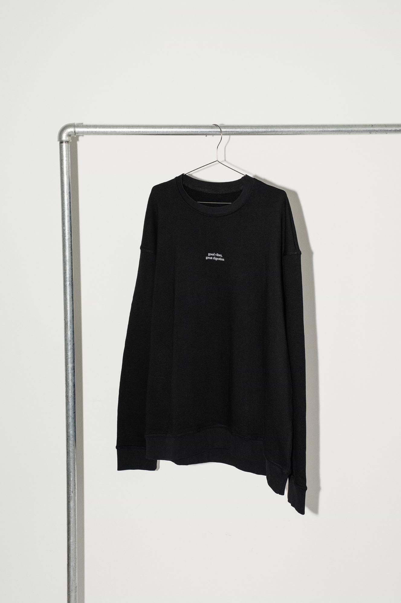 Sweatshirt "Good vibes, great digestion"