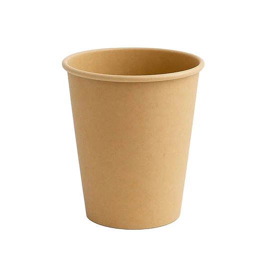 כוסות מתכלות 8oz לשתייה חמה 1000 יח'