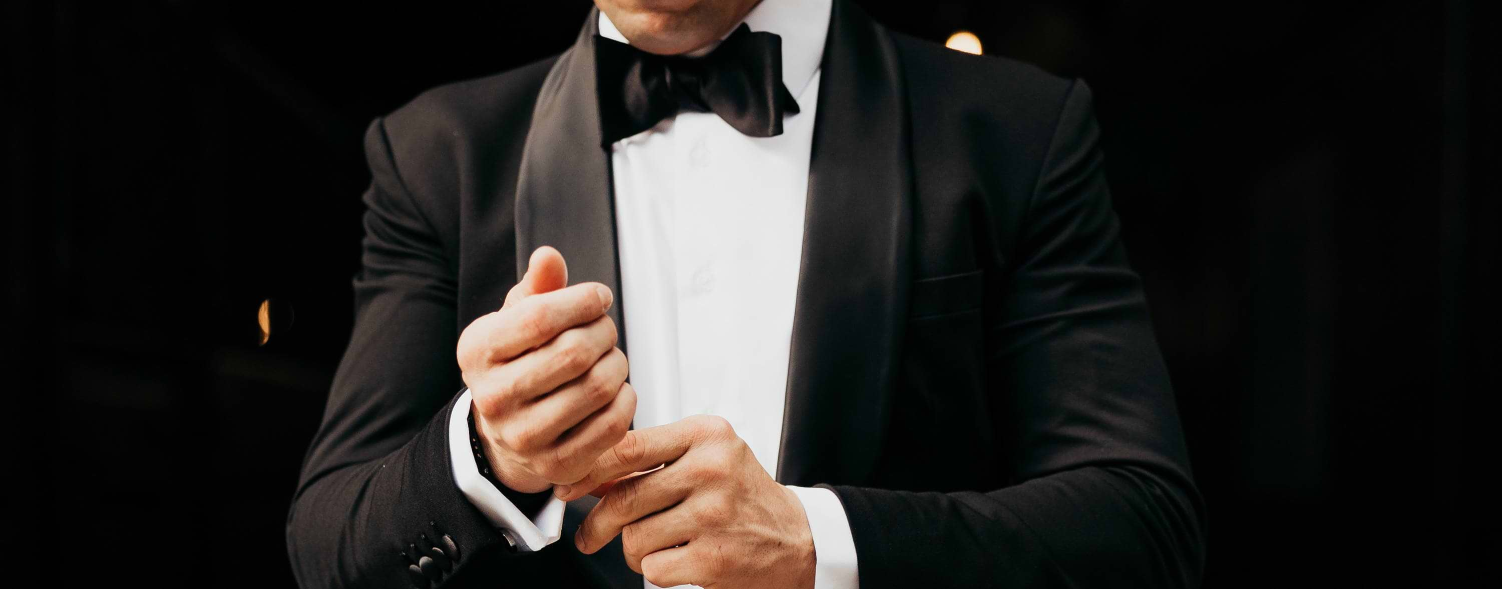 Mens black tie on sale optional