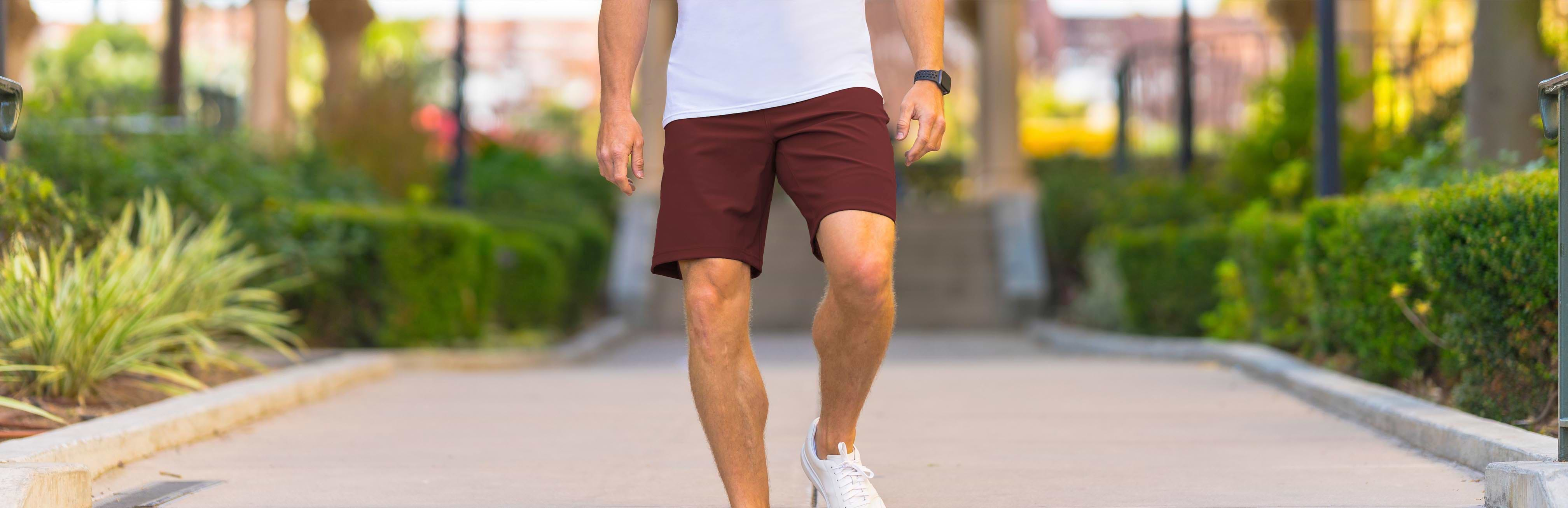 Athletic fit chino store shorts