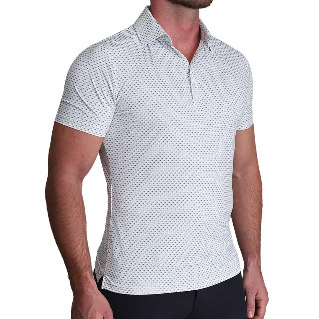 Men Polo Shirt Short Sleeve Fashion Brand Summer Tops Solid White Polo Shirt  for Male Korean Clothing Shirt (Color : D, Size : L Code) (B XXXL Code) :  : Clothing, Shoes