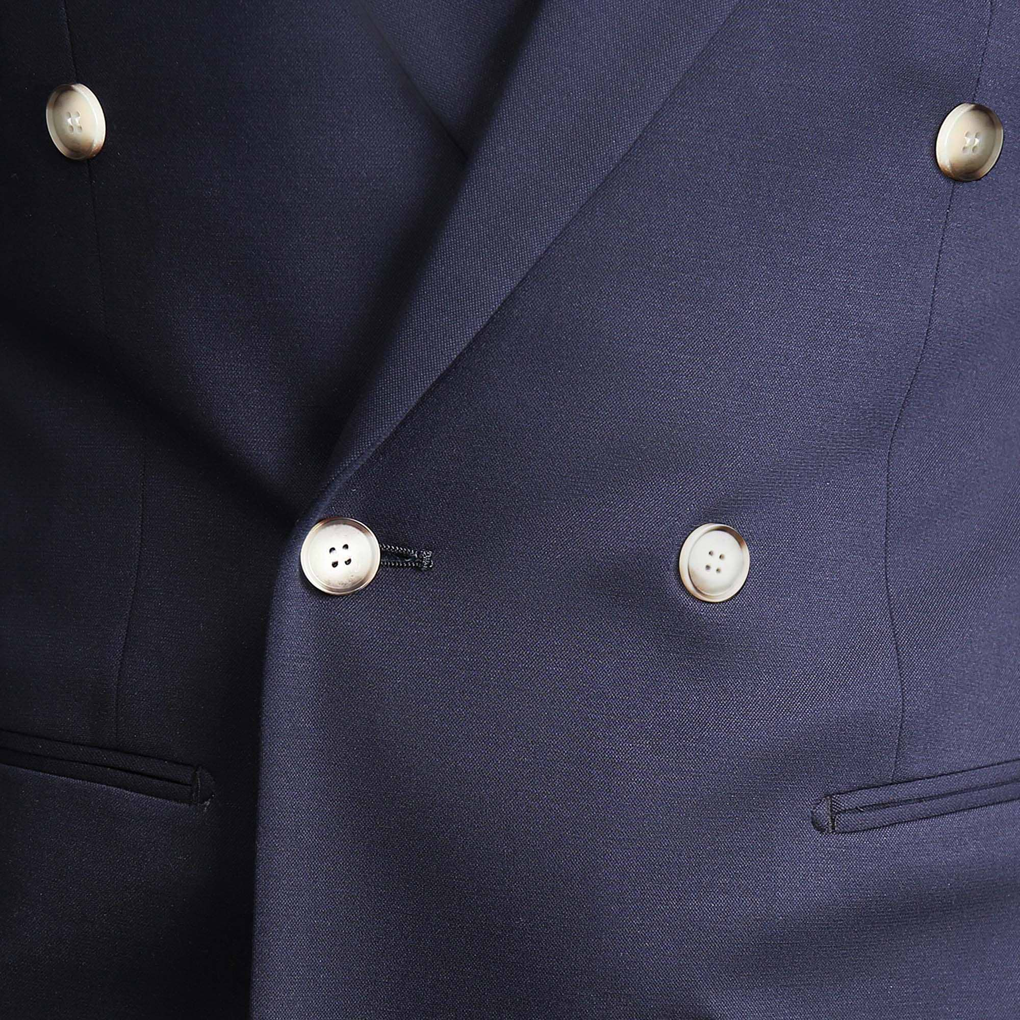 Navy blazer with silver buttons best sale