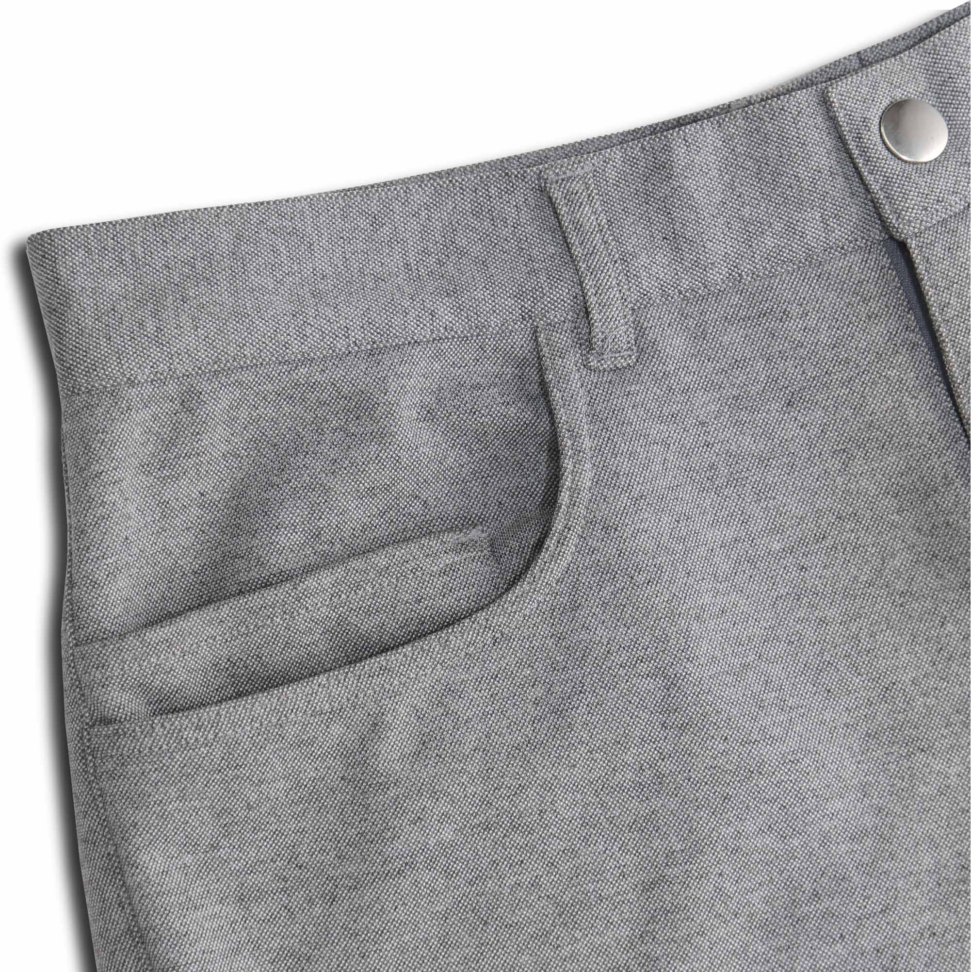 Knit Chino - Light Grey