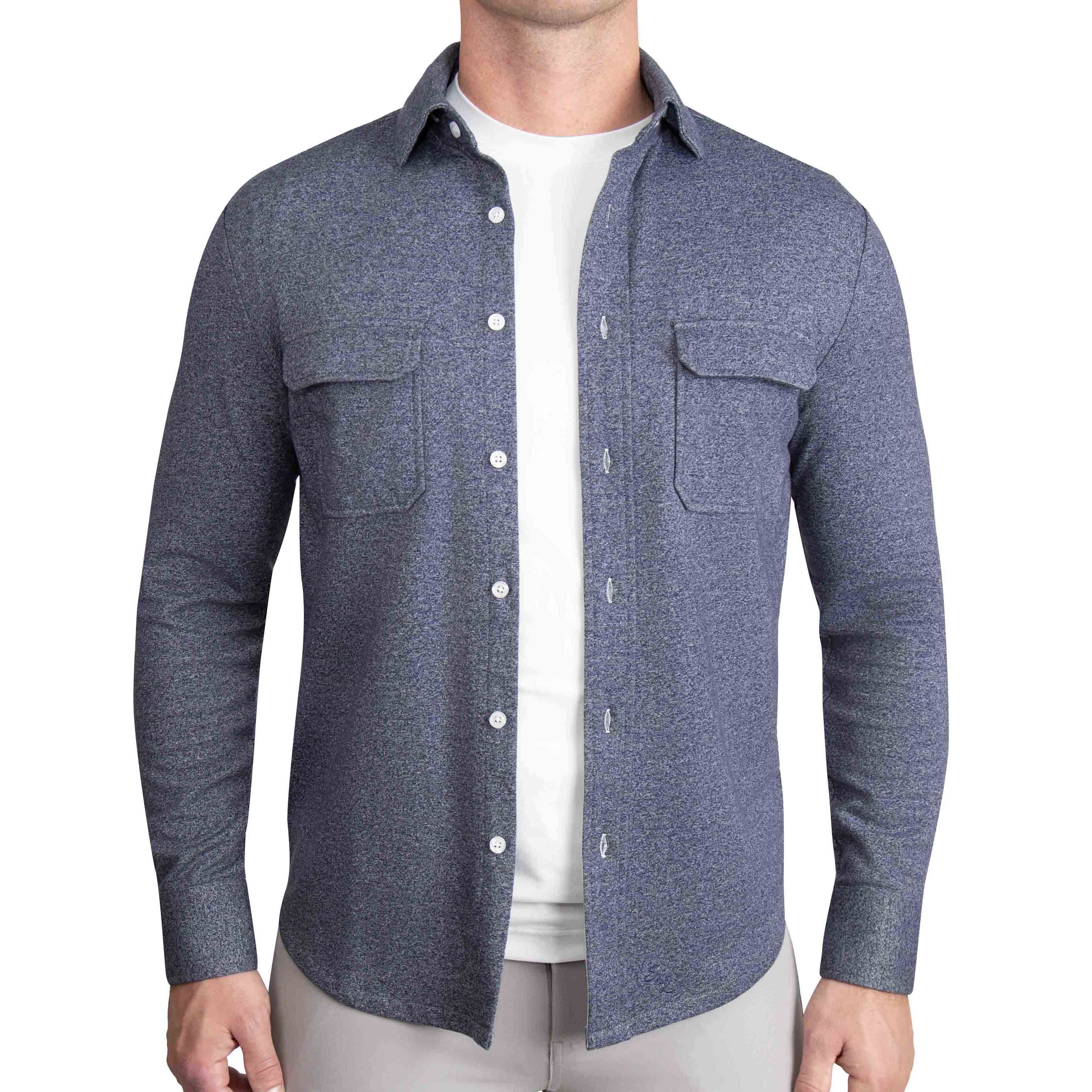 Patch Pocket Button Down - Navy