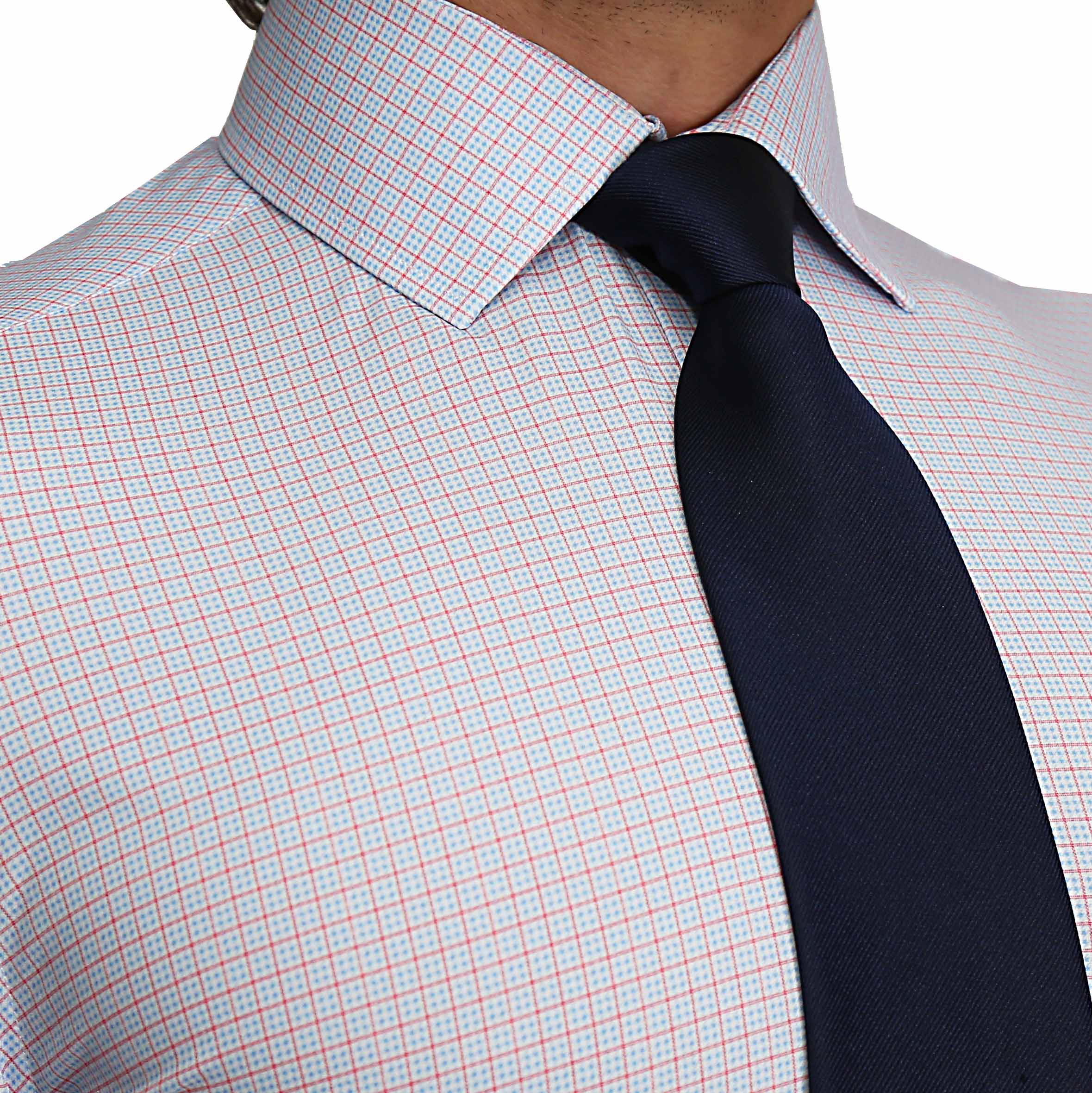 "The Buck" Orange and Blue Pattern - Classic Fit