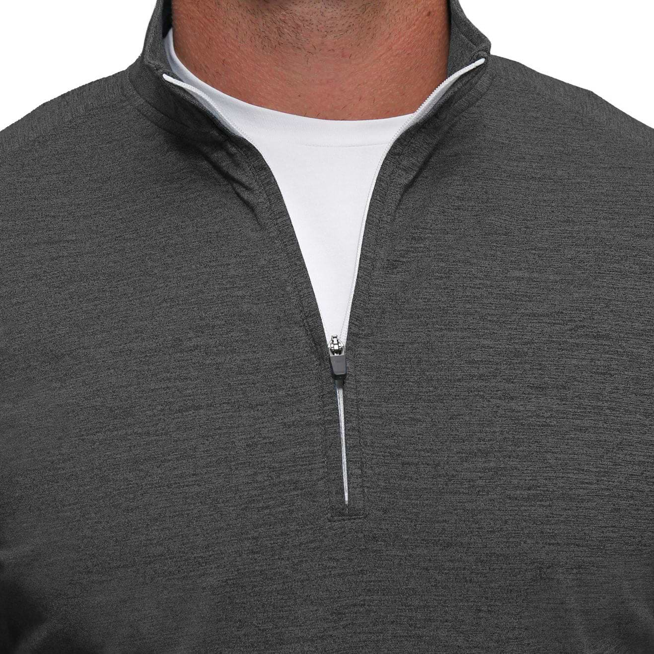 Hot Jeff quarter zip pullover large NEW charcoal gray