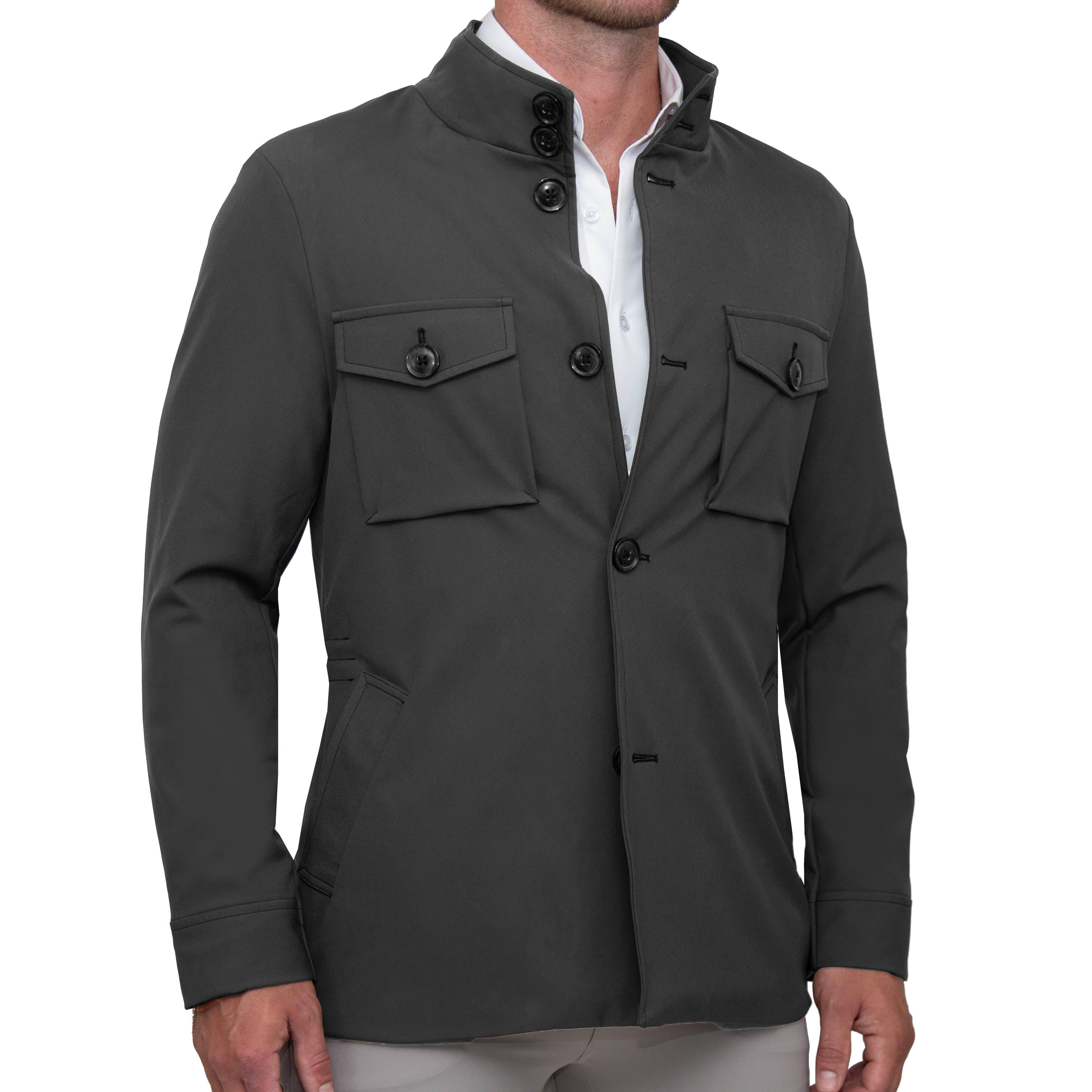 Field Jacket - Charcoal