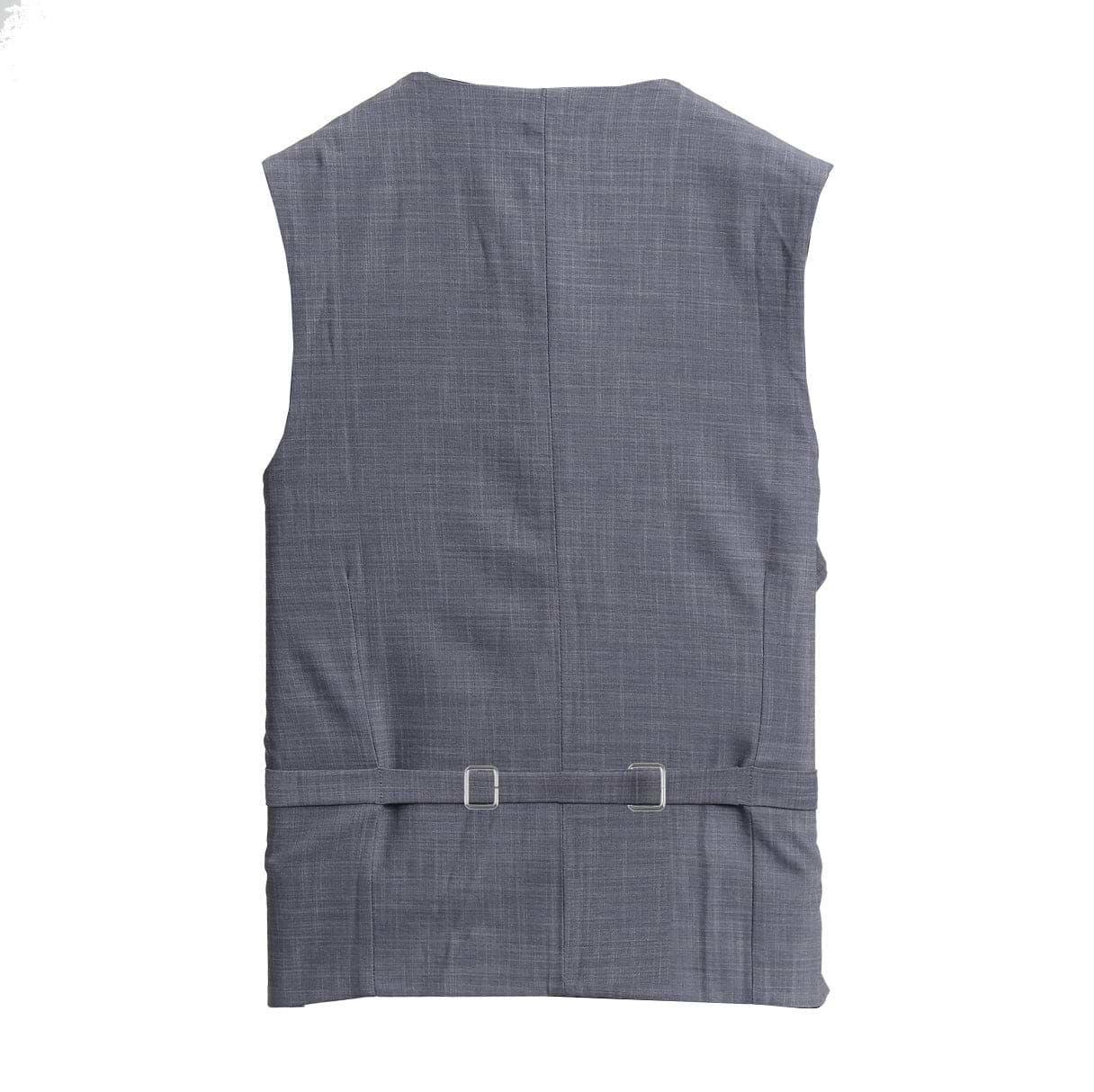 Athletic Fit Stretch Suit Vest - Heathered Grey