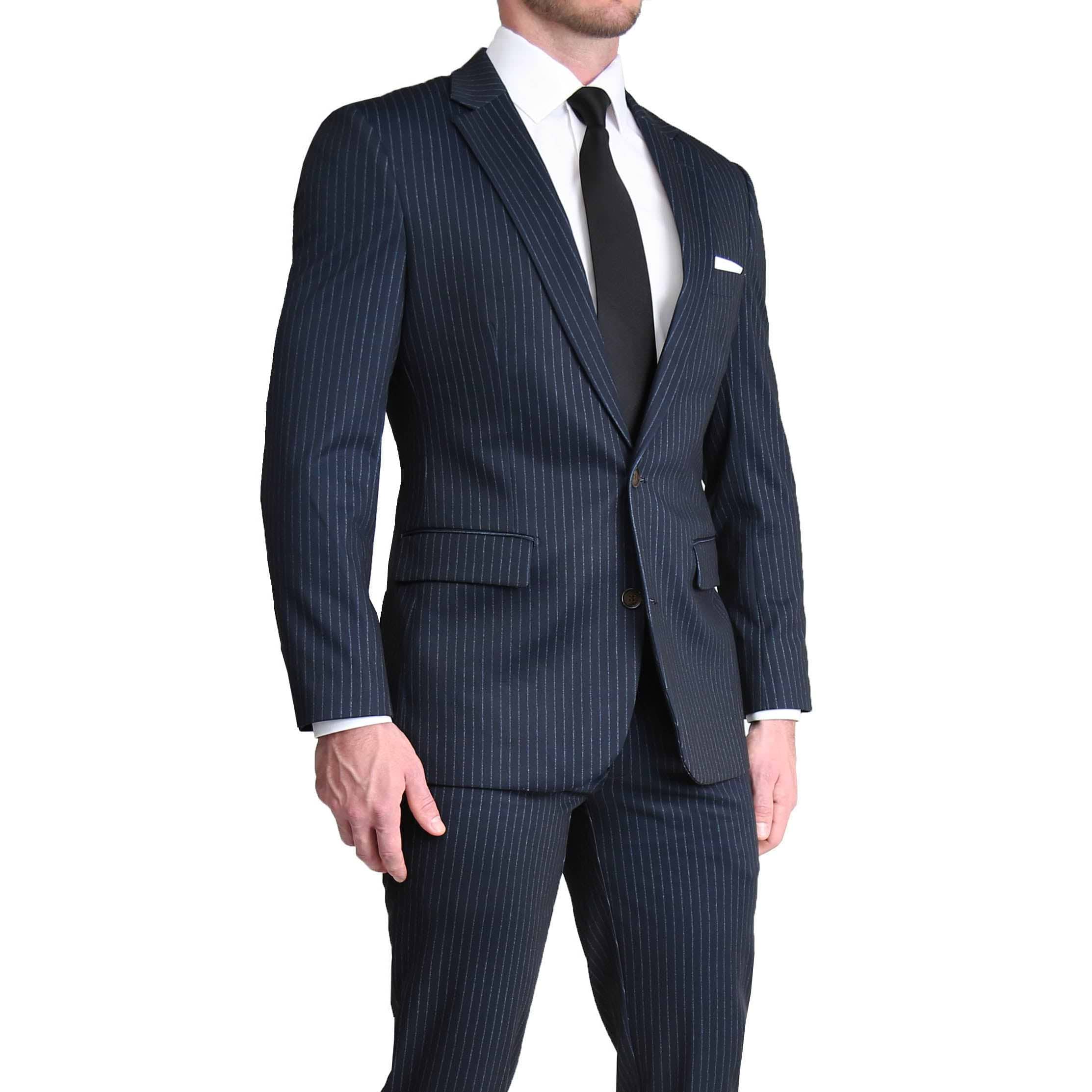 Back To Business: Classic Suit Style | He Spoke Style | Blue suit men, Blue  suit black tie, Blue suit