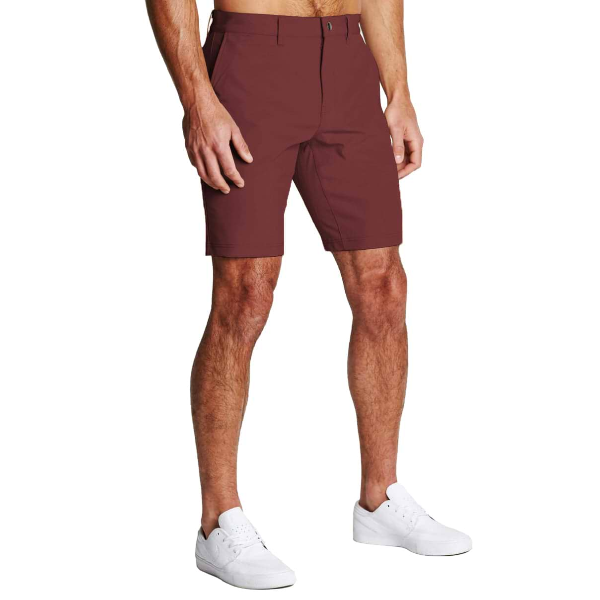 Santee St Brown Roid Shorts - hot M