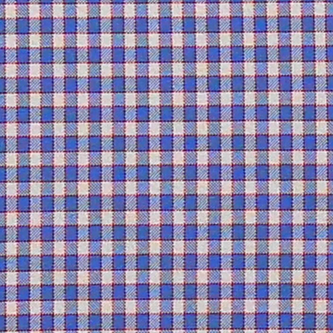 "The Hopkins" Navy and Pink Mini Check