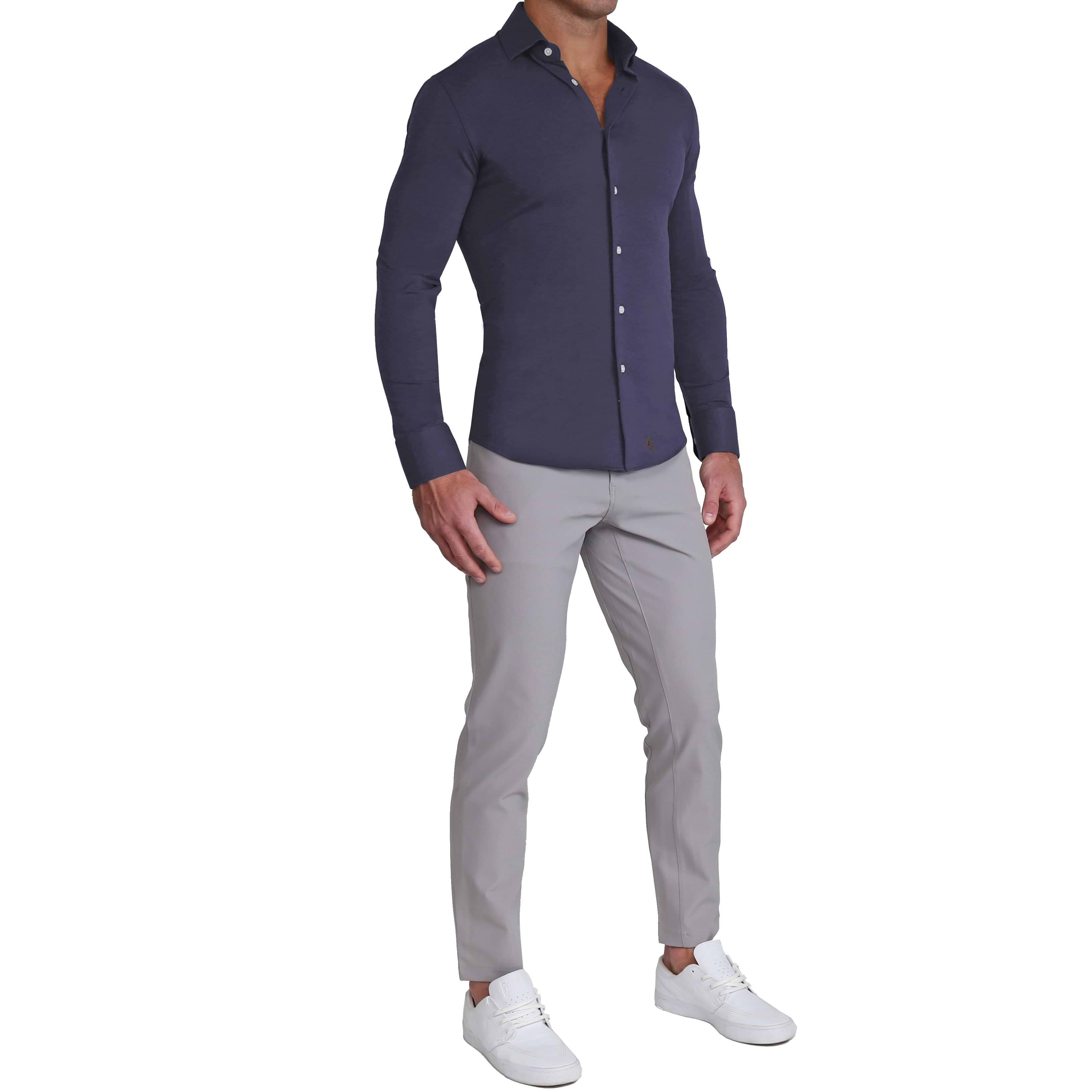 Casual button down dress outlet