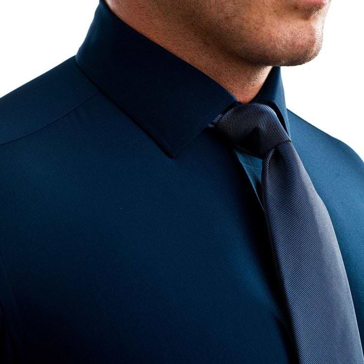 "The Howard" Solid Navy - Classic Fit