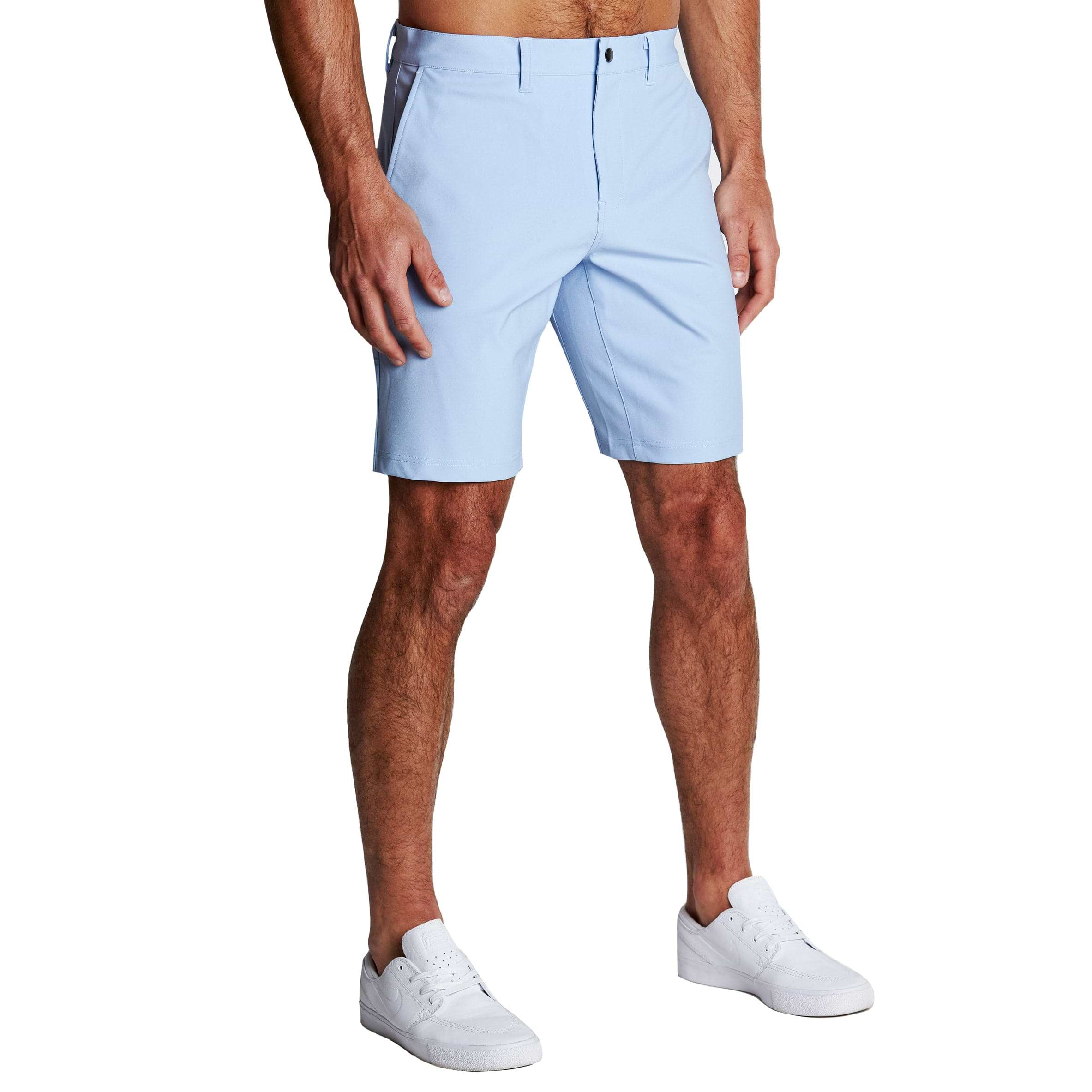 Athletic Fit Shorts - Light Blue