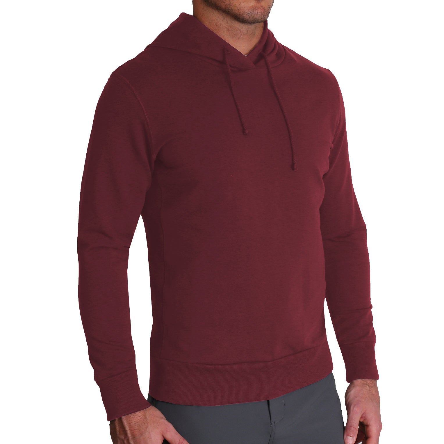 Solid Maroon Hoodie