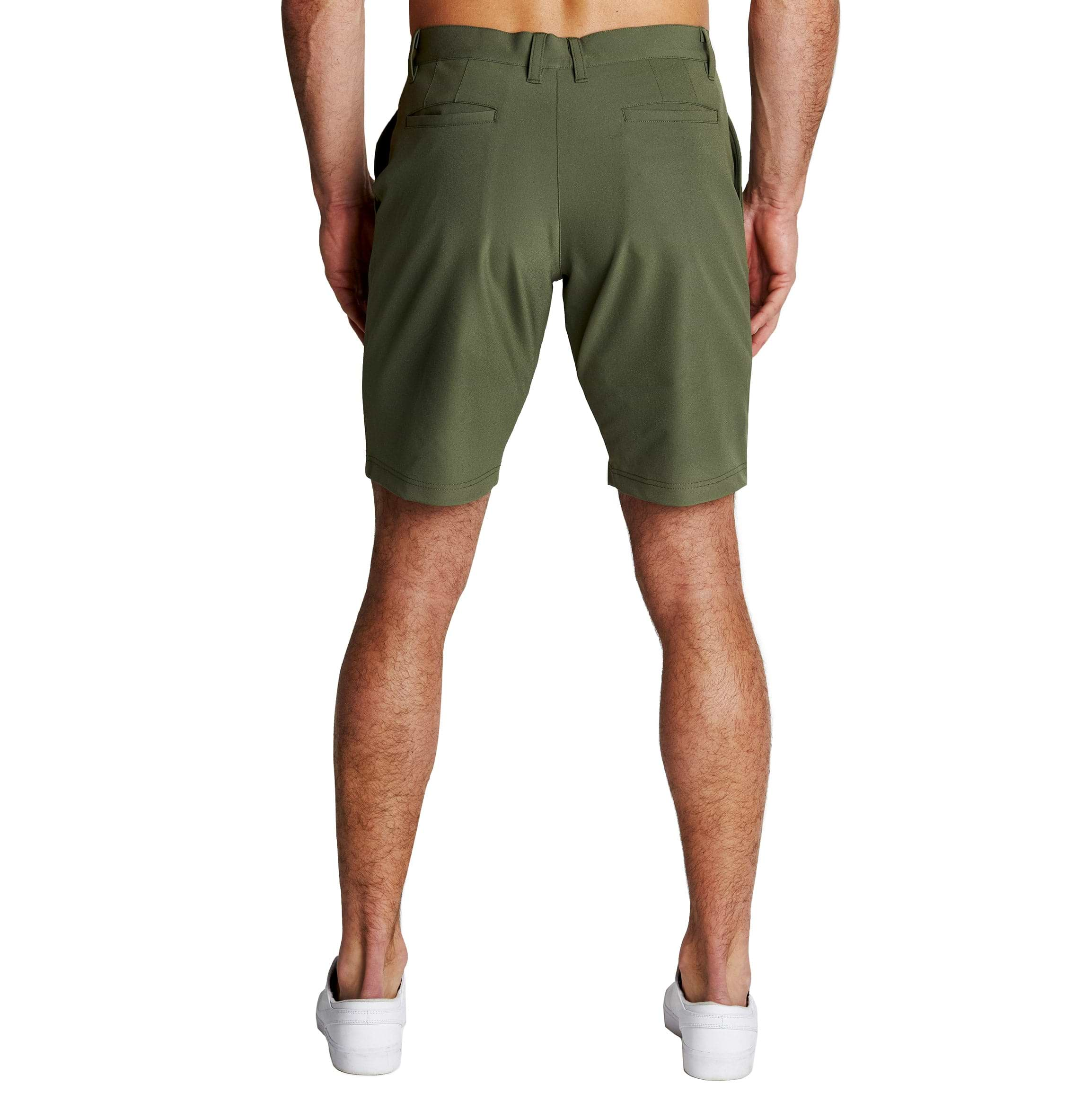 Olive green sales athletic shorts