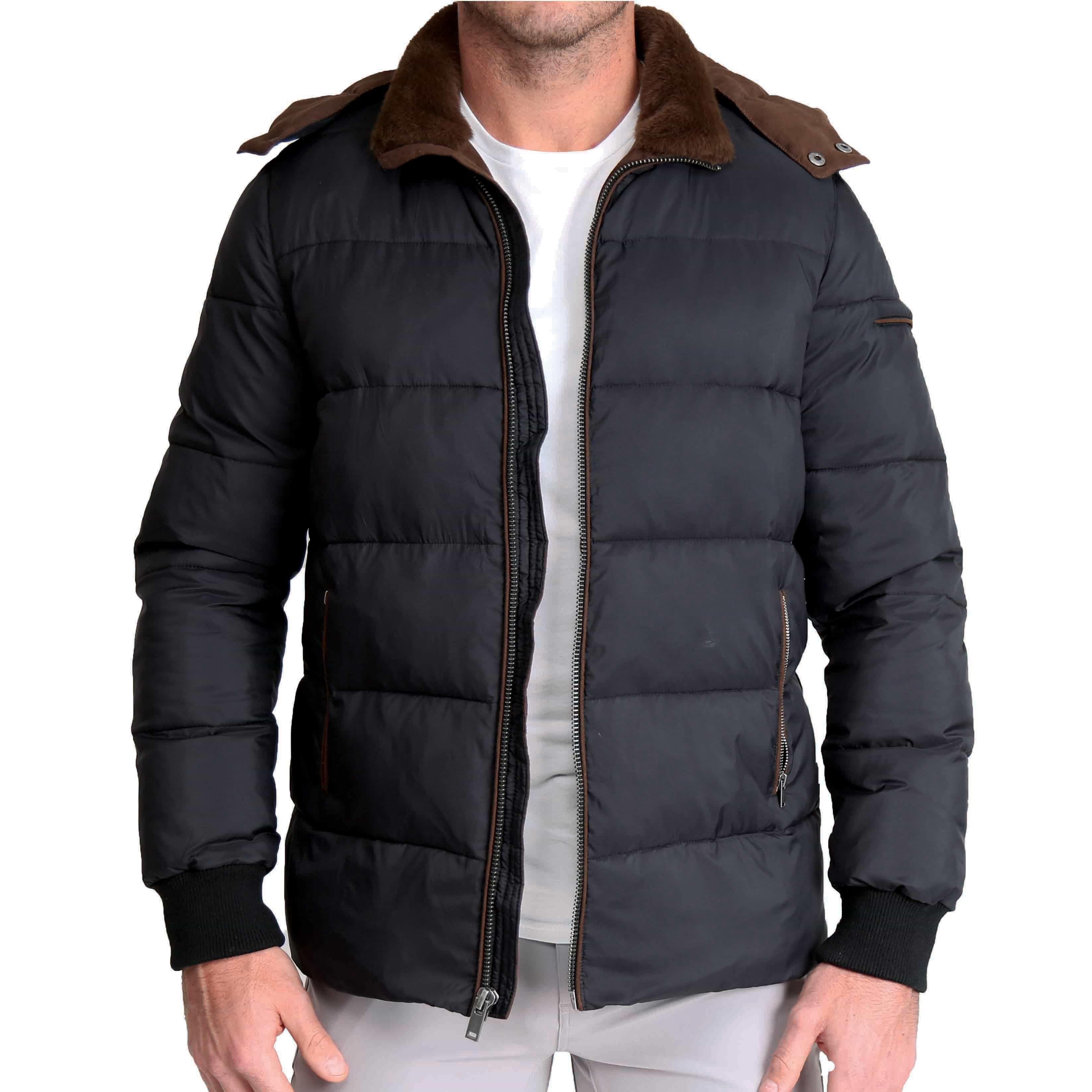 Free country woven hooded water resistant heavyweight puffer jacket new arrivals