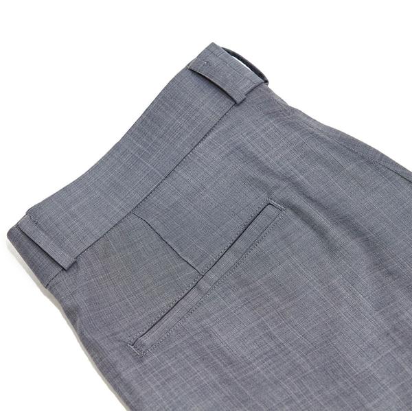 Medium Grey Tour Stretch Modern Fit 1-Pant Suit - ODION