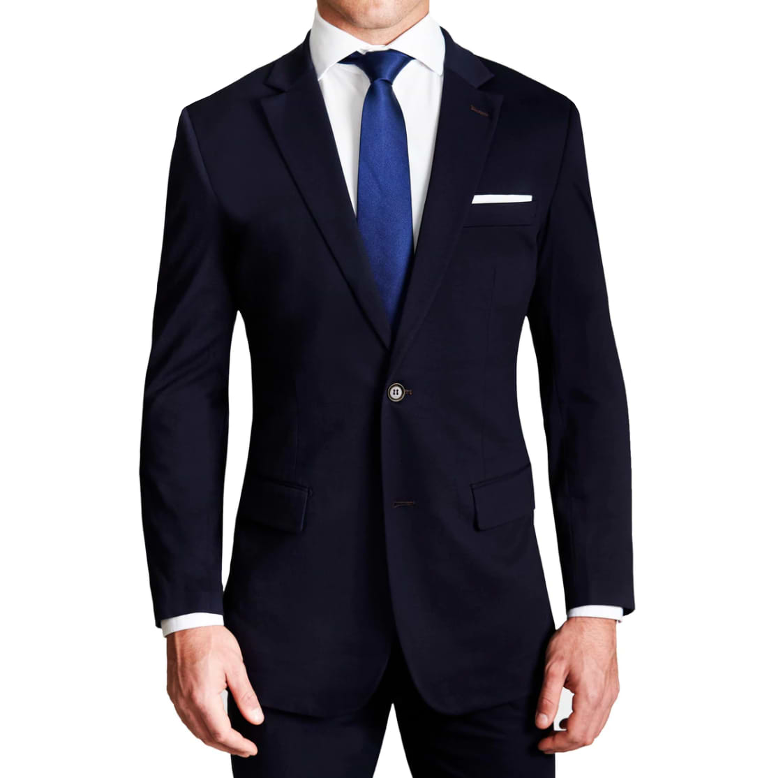 Buy Click One Cotton Casual Stylish Blazer for Mens (XS, Navy Blue) at