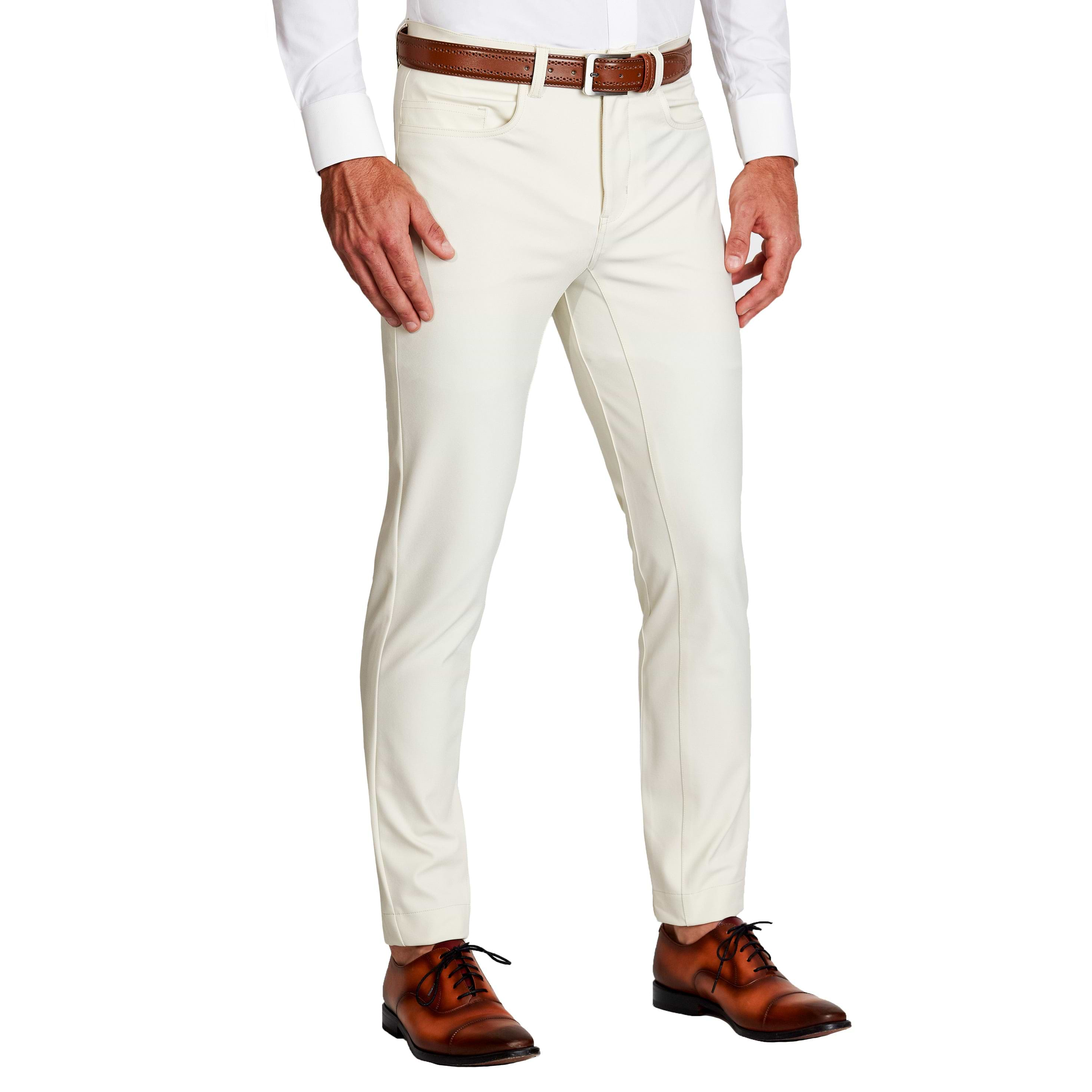 Athletic Fit Stretch Tech Chino - Light Khaki