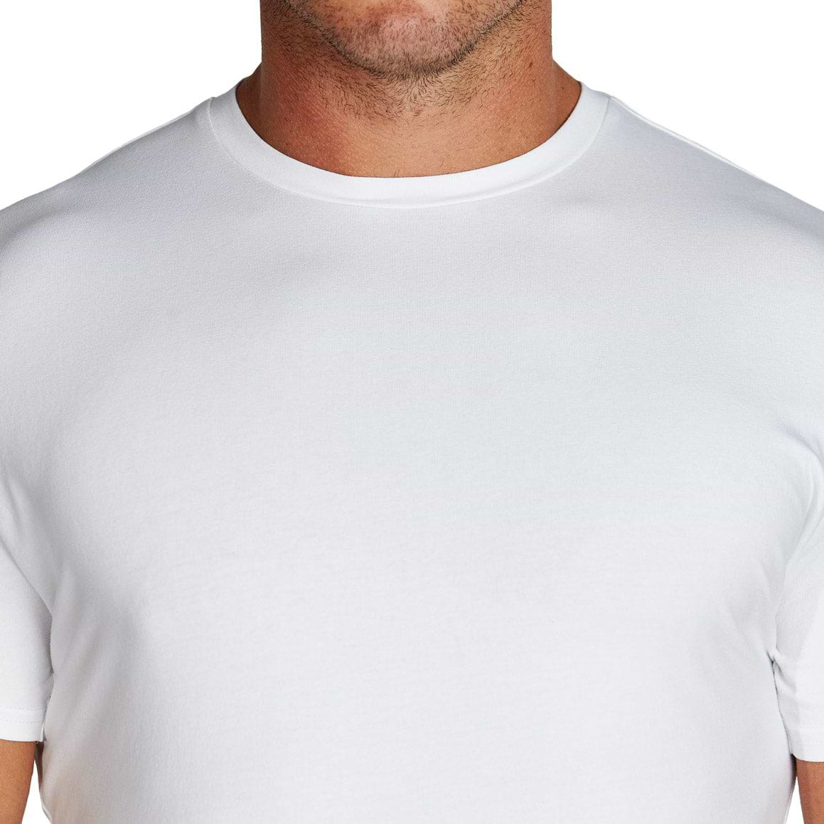 "The Taylor" White Short Sleeve Crewneck