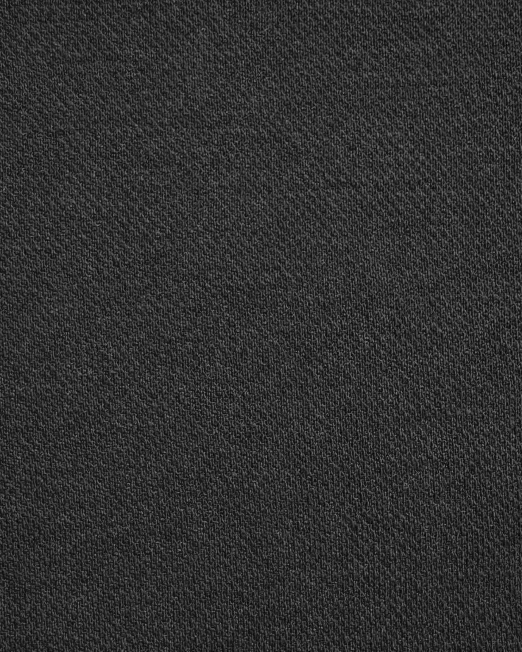 "The Mercury" Black Pique Polo