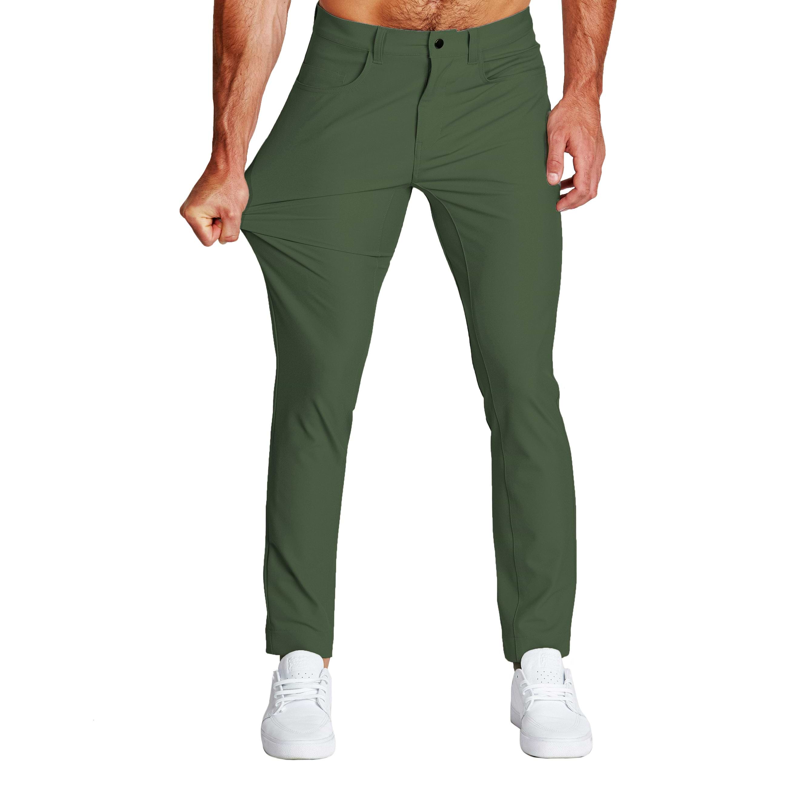 Athletic Fit Stretch Tech Chino - Hunter Green