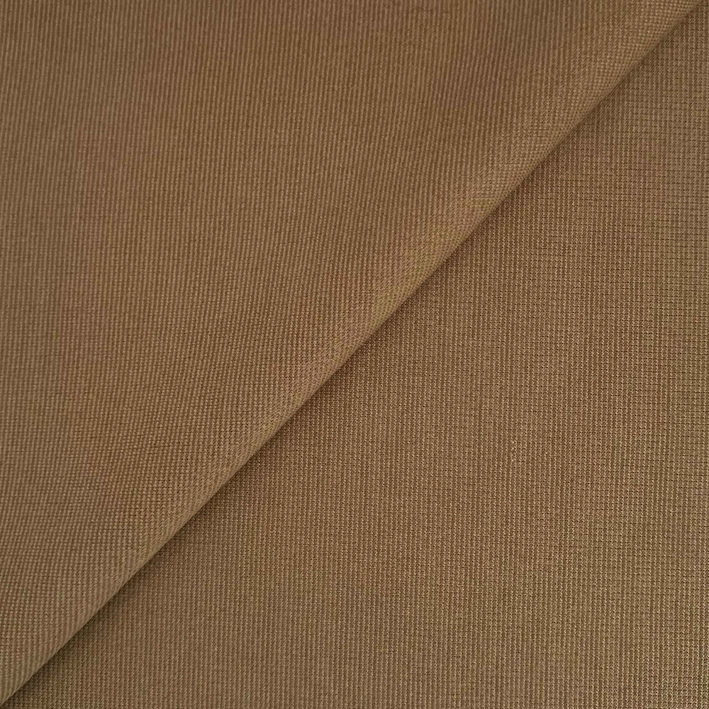 Athletic Fit Stretch Suit - Solid Dark Tan