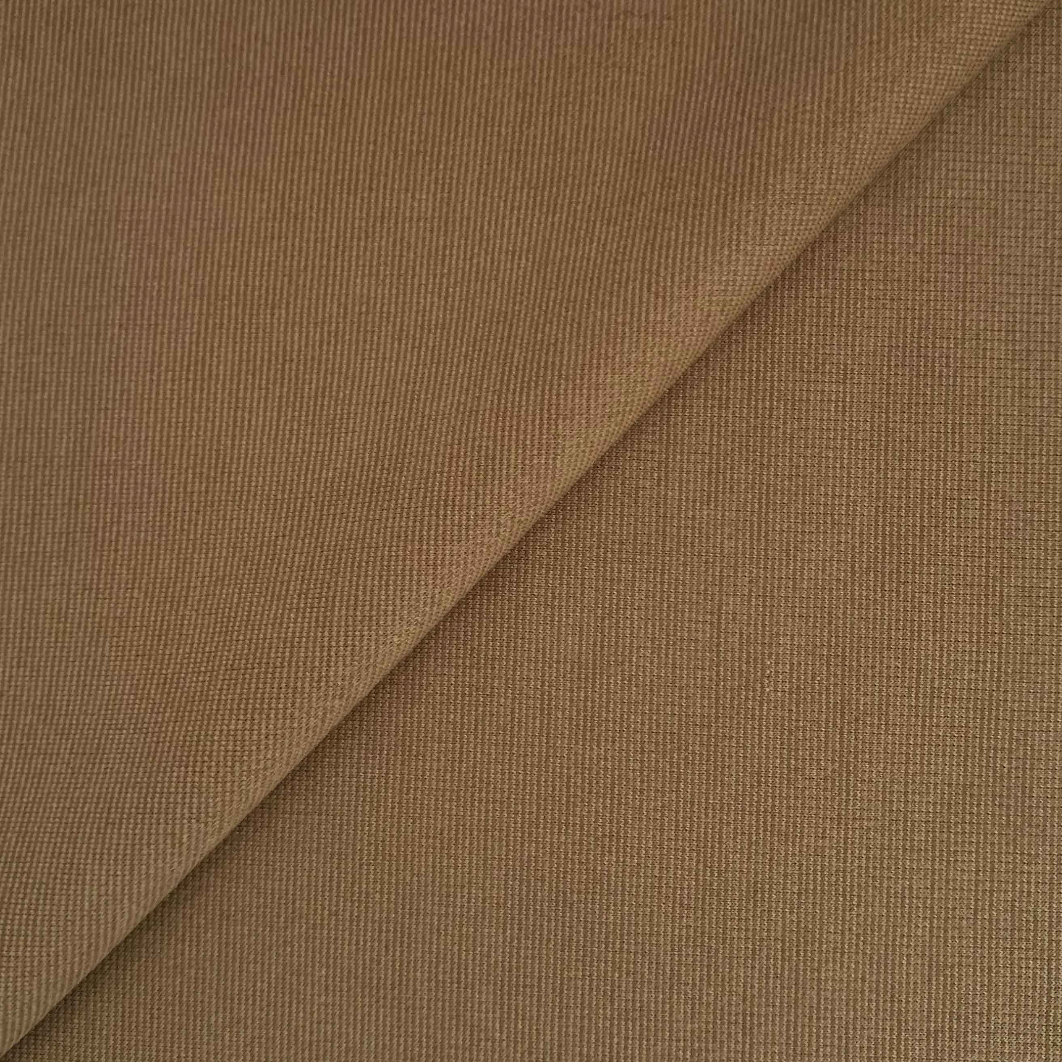 Athletic Fit Stretch Suit - Solid Dark Tan