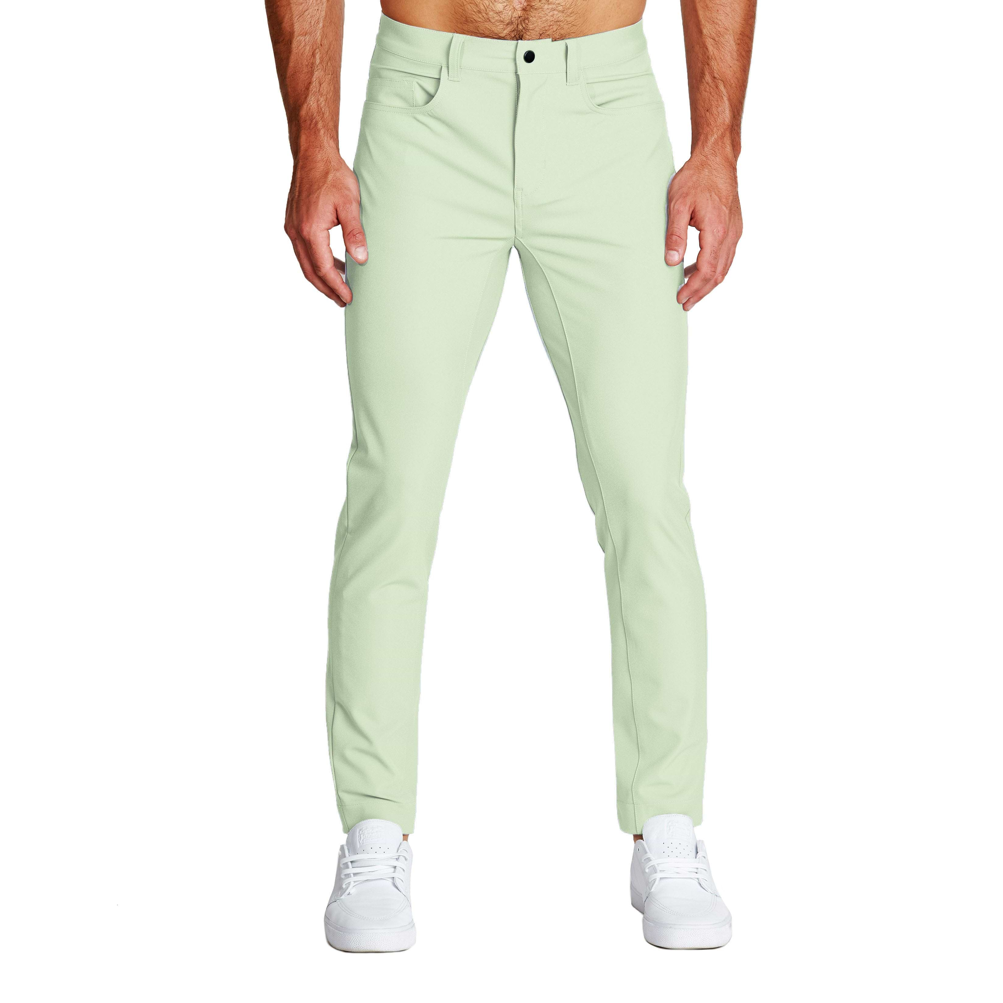 Athletic Fit Stretch Tech Chino - Mint Green