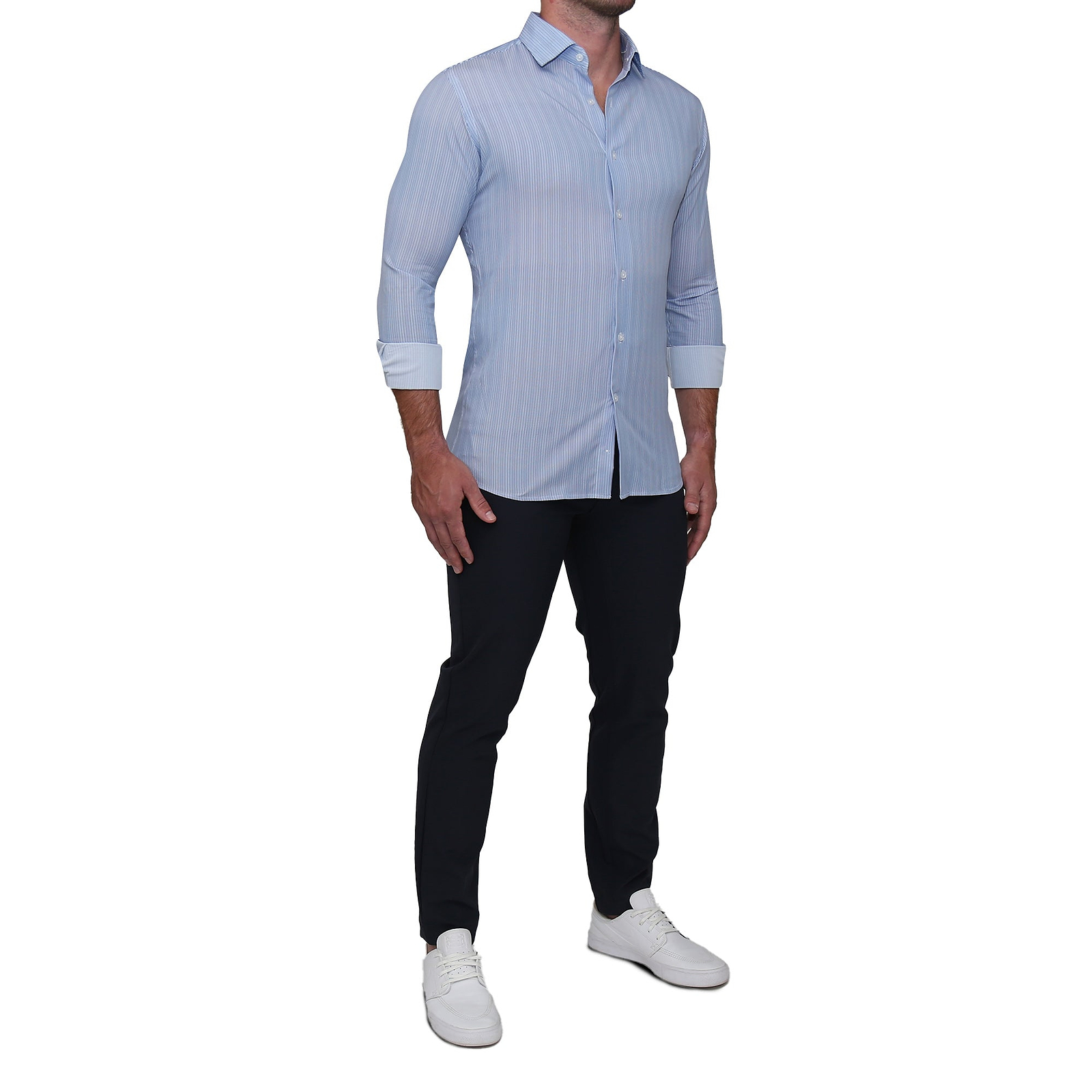 "The Bruce" Multicolor Pinstripe