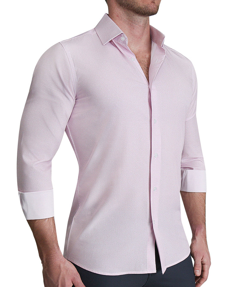 ''The Winchester" Pink Weave - Classic Fit