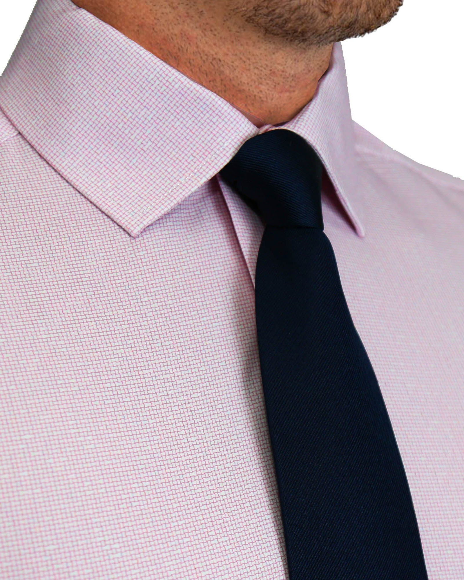 ''The Winchester" Pink Weave - Classic Fit