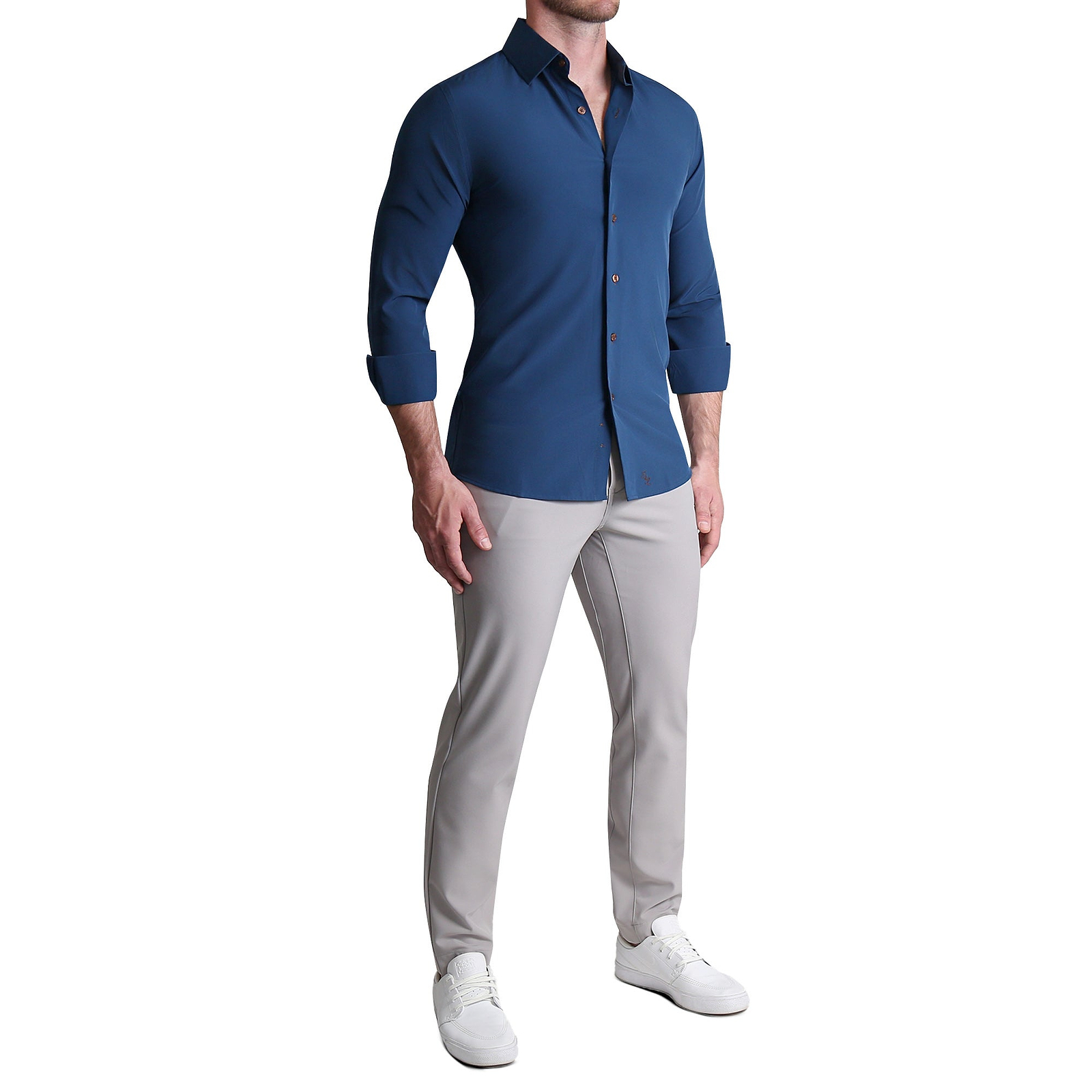 "The Howard" Solid Navy